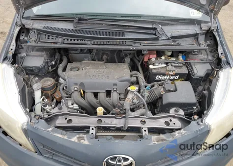 2013 Toyota Yaris L/Le/Se из США, поврежденный, VIN JTDKTUD39DD557984